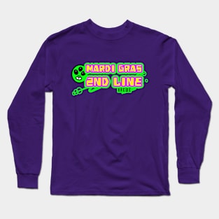 MARDI GRAS 2ND LINE Long Sleeve T-Shirt